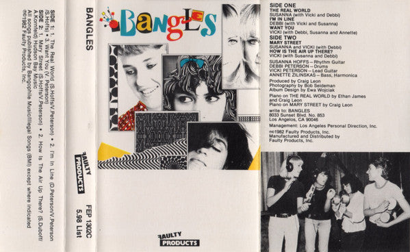 Bangles : Bangles (Cass, EP)