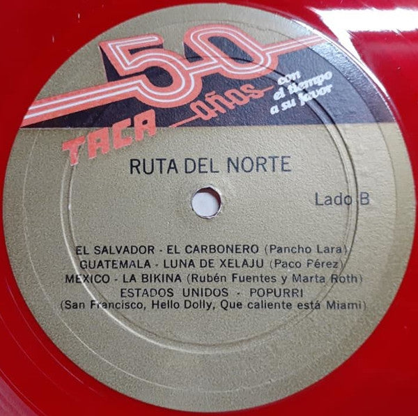 Various : TACA - 50 Años Con El Tiempo A Su Favor (LP, Comp, Tra)