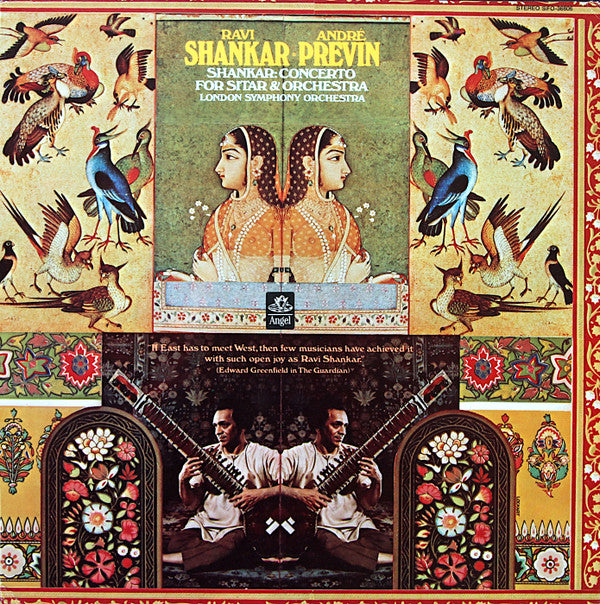 Ravi Shankar, André Previn, London Symphony Orchestra : Shankar: Concerto For Sitar & Orchestra (LP, Album, Gat)