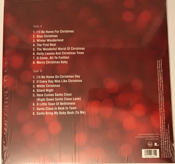 Elvis Presley : The Classic Christmas Album (LP, Comp, Ltd, Sno)