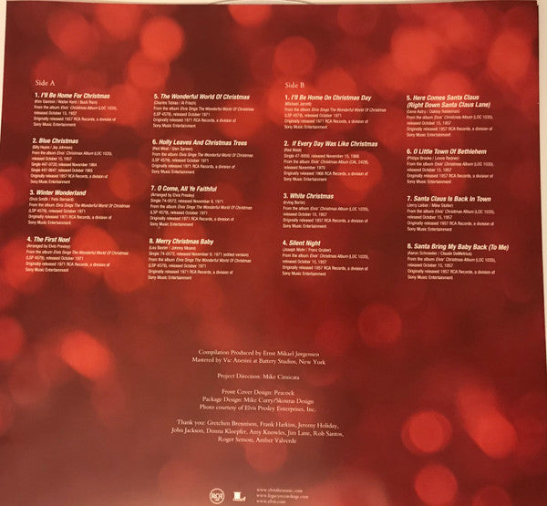 Elvis Presley : The Classic Christmas Album (LP, Comp, Ltd, Sno)