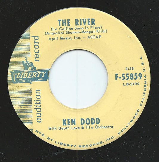 Ken Dodd ,With Geoff Love & His Orchestra : The River (7", Promo)