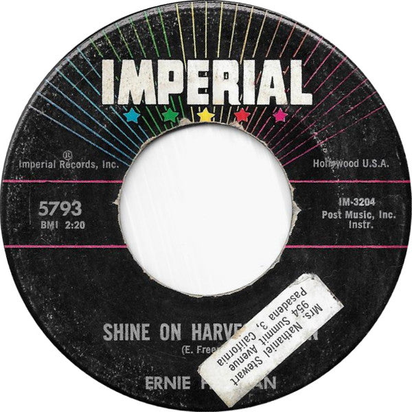 Ernie Freeman : The Twist (7")