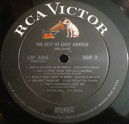 Eddy Arnold : The Best Of Eddy Arnold (LP, Comp, Ind)