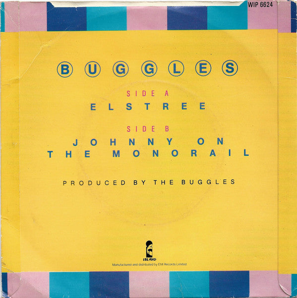 The Buggles : Elstree (7", Single)