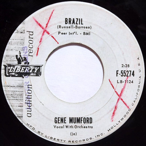 Gene Mumford : I Gotta' Have My Baby Back (7", Promo)