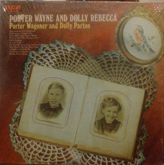 Porter Wagoner And Dolly Parton : Porter Wayne And Dolly Rebecca (LP, Album, Hol)