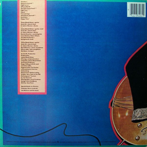 James Blood Ulmer : Free Lancing (LP, Album, Ter)