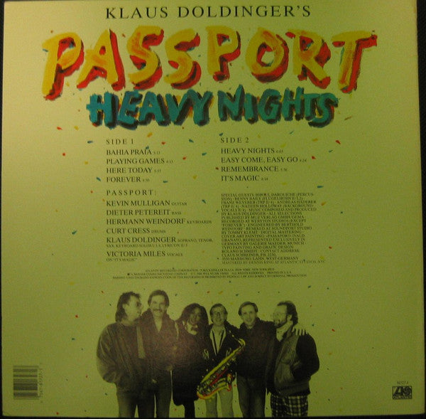 Passport (2) : Heavy Nights (LP, Album)