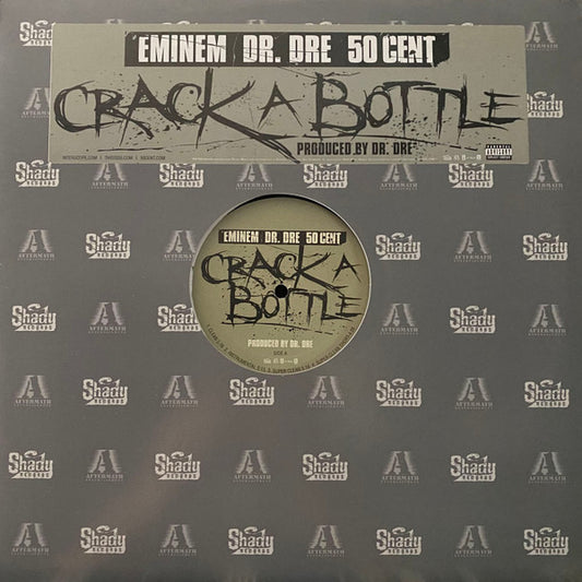 Eminem, Dr. Dre, 50 Cent : Crack A Bottle (12", Single, Promo)