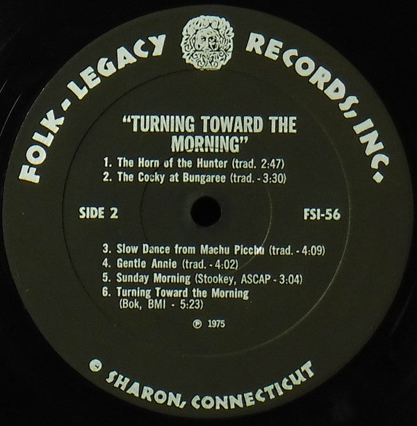 Ann Mayo Muir, Ed Trickett, Gordon Bok : Turning Toward The Morning (LP, Album, Bla)
