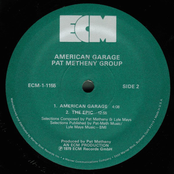 Pat Metheny Group : American Garage (LP, Album)