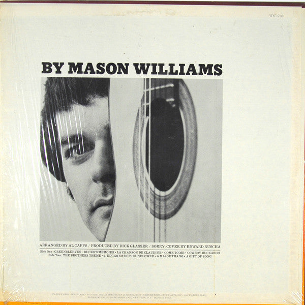 Mason Williams : Music By Mason Williams (LP, Album, Ter)