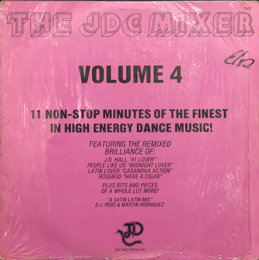 Various : The JDC Mixer Volume 4 (12", Mixed)