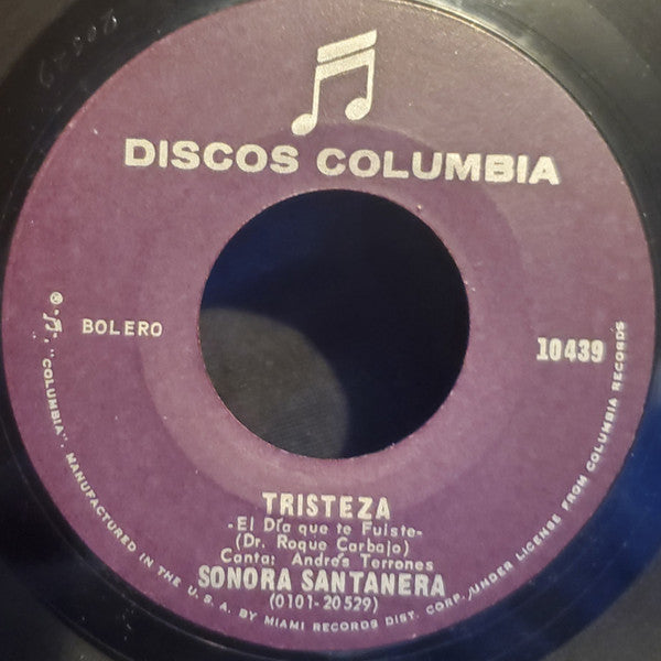 Sonora Santanera : Mi Gusto / Tristeza (7", Single)
