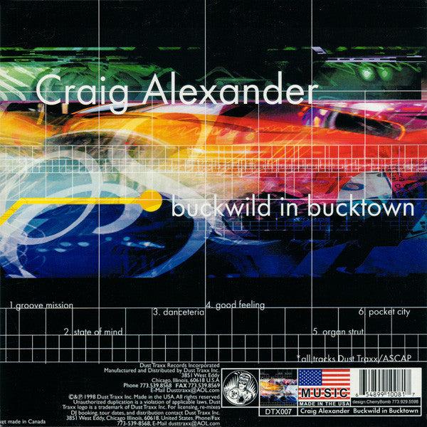 Craig Alexander : Buckwild In Bucktown (12")
