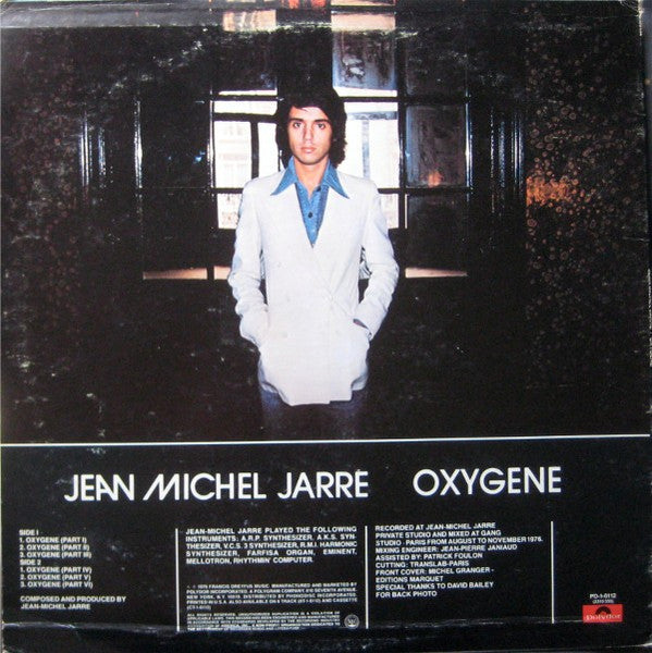 Jean-Michel Jarre : Oxygene (LP, Album, PRC)