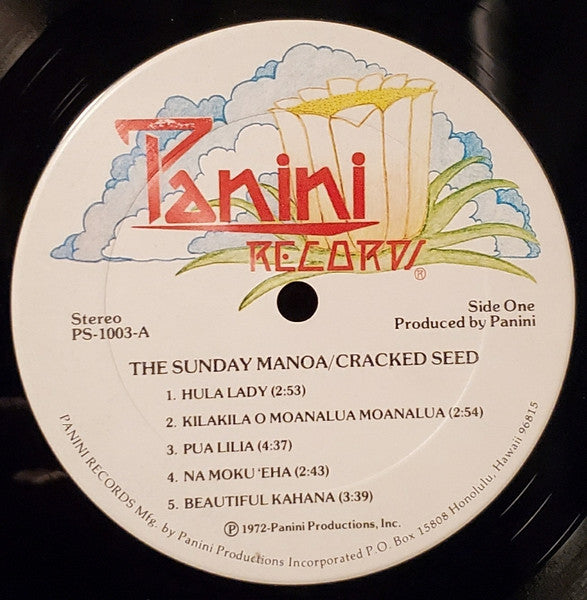 The Sunday Manoa : Cracked Seed (LP, Album, Gat)