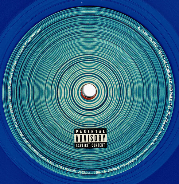 The Music : Take The Long Road And Walk It (7", Promo, Blu)