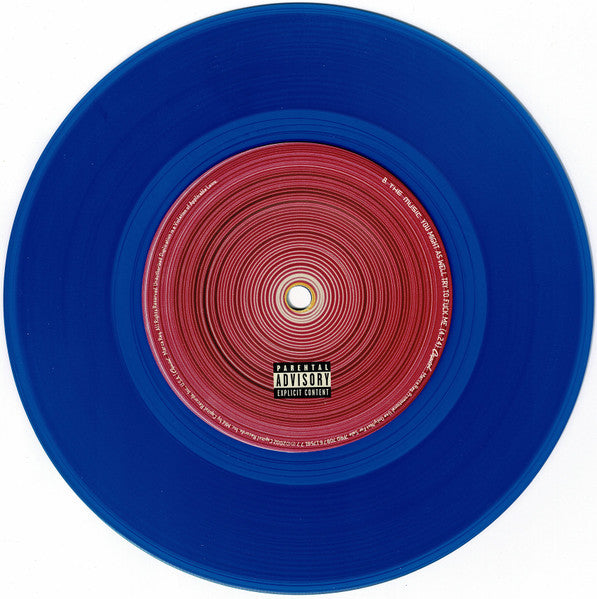 The Music : Take The Long Road And Walk It (7", Promo, Blu)