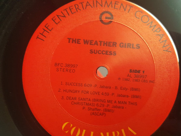 The Weather Girls : Success (LP, Album)