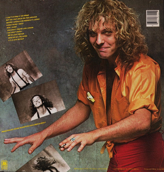 Peter Frampton : Where I Should Be (LP, Album, Ter)