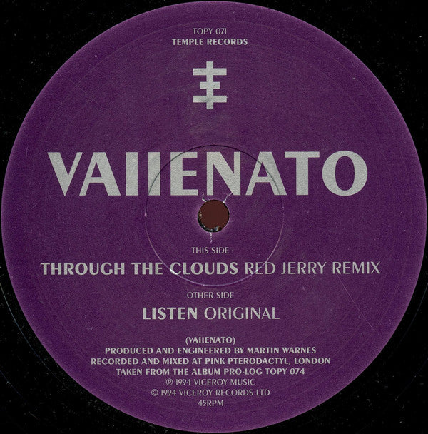 Vallenato : Through The Clouds (12")