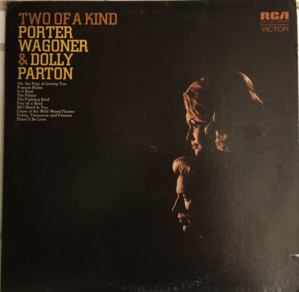 Porter Wagoner & Dolly Parton* : Two Of A Kind (LP, Album, Roc)