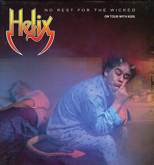 Helix (3) : No Rest For The Wicked (LP, Album)