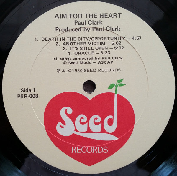 Paul Clark (5) : Aim For The Heart (LP, Album)