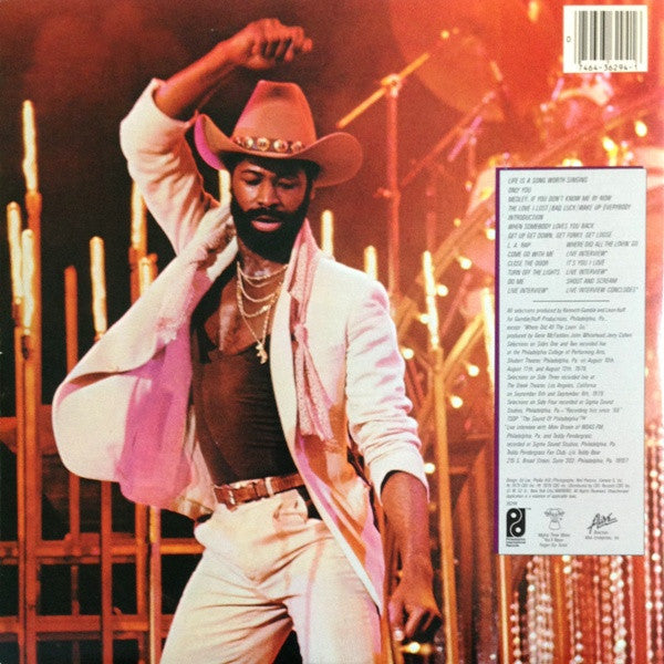 Teddy Pendergrass : Live! Coast To Coast (2xLP, Album, Gat)