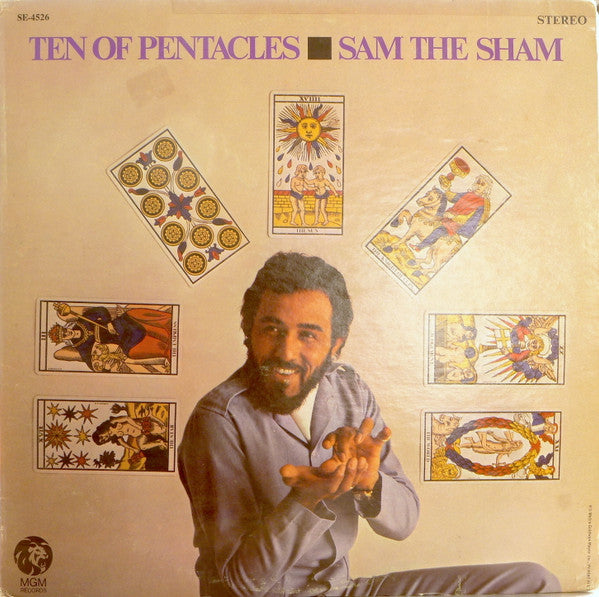 Sam The Sham : Ten Of Pentacles (LP, Album, Wad)