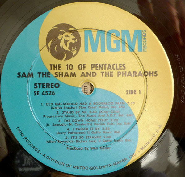 Sam The Sham : Ten Of Pentacles (LP, Album, Wad)