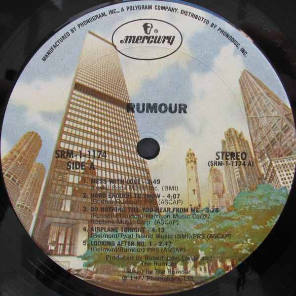 The Rumour : Max (LP, Album, Pit)