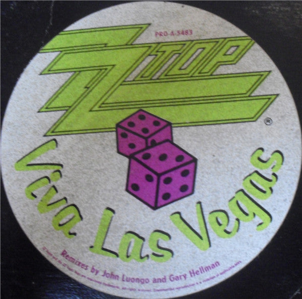 ZZ Top : Viva Las Vegas (12", Promo)