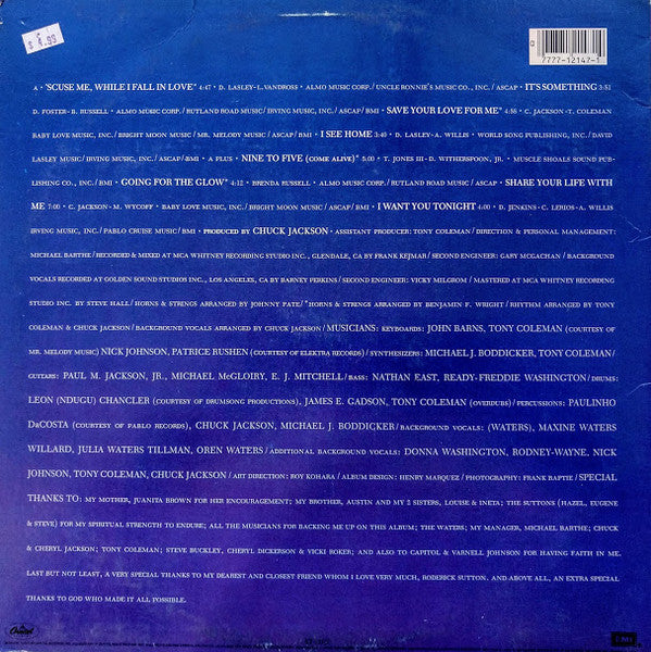 Donna Washington : Going For The Glow (LP, Album)