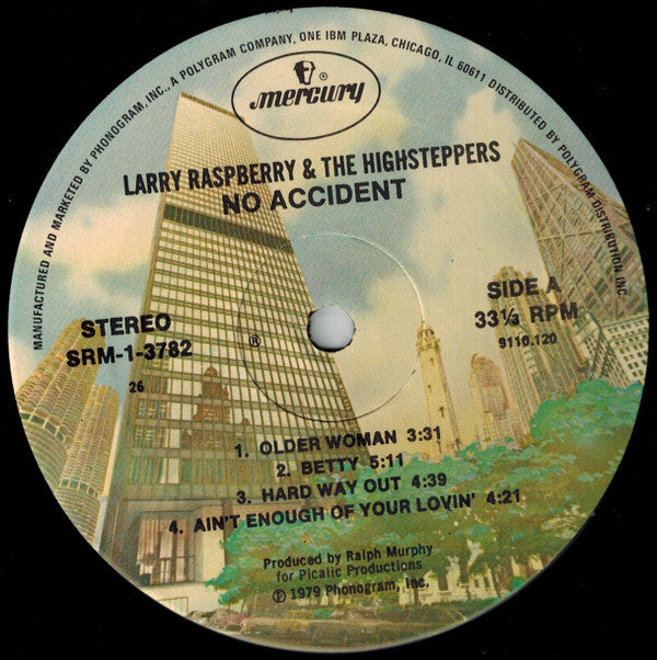 Larry Raspberry And The Highsteppers : No Accident (LP)
