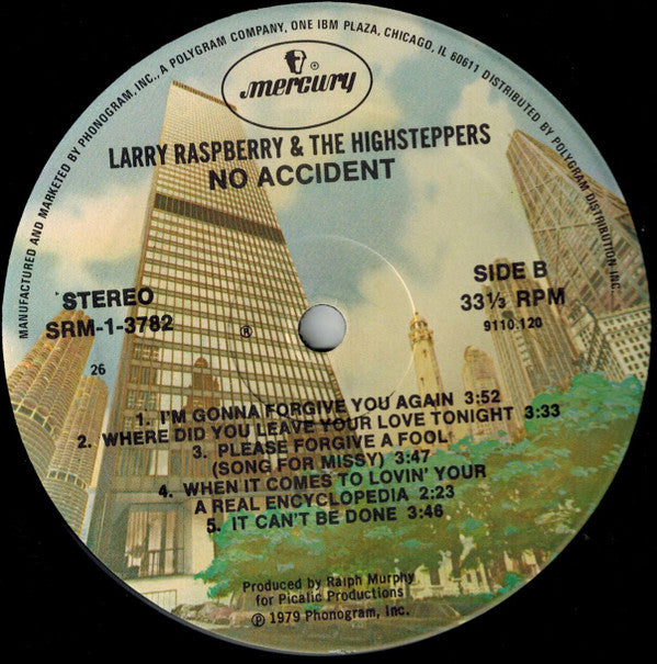 Larry Raspberry And The Highsteppers : No Accident (LP)