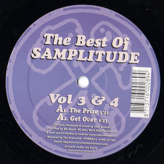 Olav Basoski : Best Of Samplitude (Vol. 3 - 4) (12")