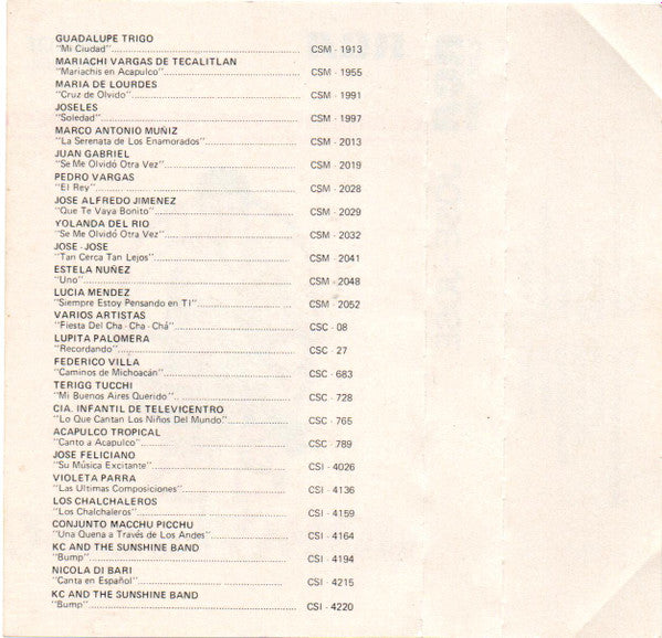 José José : José José (Cass, Album)