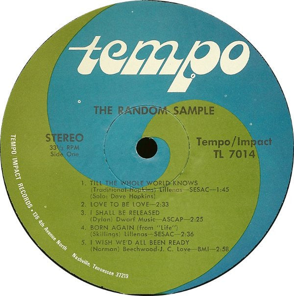 The Random Sample : The Random Sample (LP, Album)