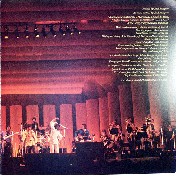 Chuck Mangione With The Chuck Mangione Quartet : An Evening Of Magic Live At The Hollywood Bowl (2xLP, Album, San)