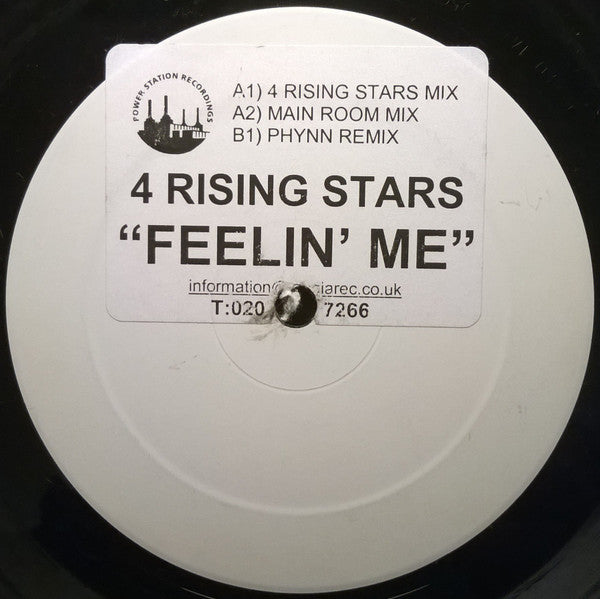 4 Rising Stars : Feelin' Me (12", W/Lbl, Sti)
