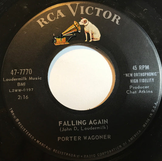 Porter Wagoner : Falling Again (7", Single)