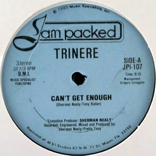 Trinere : Can't Get Enough (12", Blu)