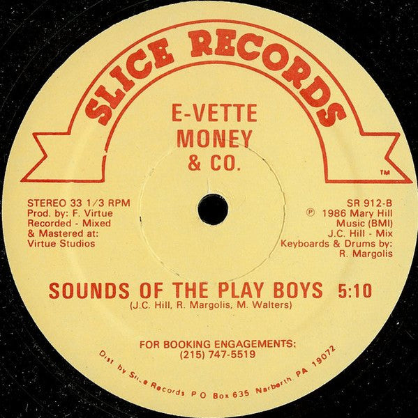 E-Vette Money : Play Boys (12")