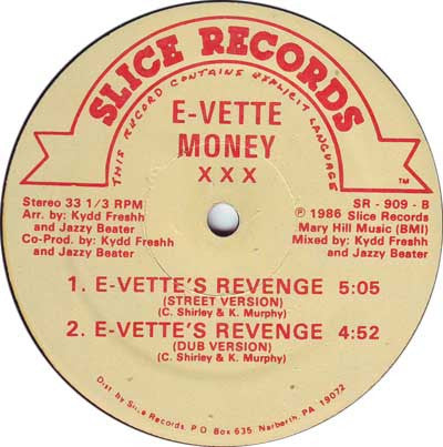 E-Vette Money : E-Vette's Revenge (12")