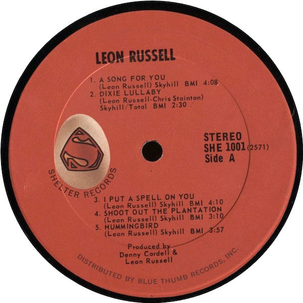 Leon Russell : Leon Russell (LP, Album, Ter)