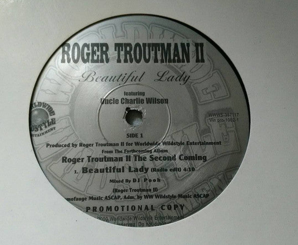 Roger Troutman II : Beautiful Lady (12", Promo)