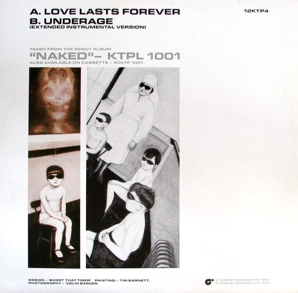 Kissing The Pink : Love Lasts Forever (12")